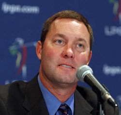 LPGA Commissioner Michael Whan