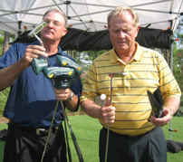 Clay Long with Jack Nicklaus
