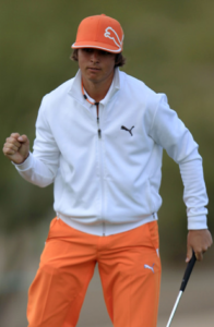 Rickie Fowler wearing Puma Apparel