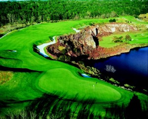 16th Hole on the Quarry Course at Black Diamond Ranch