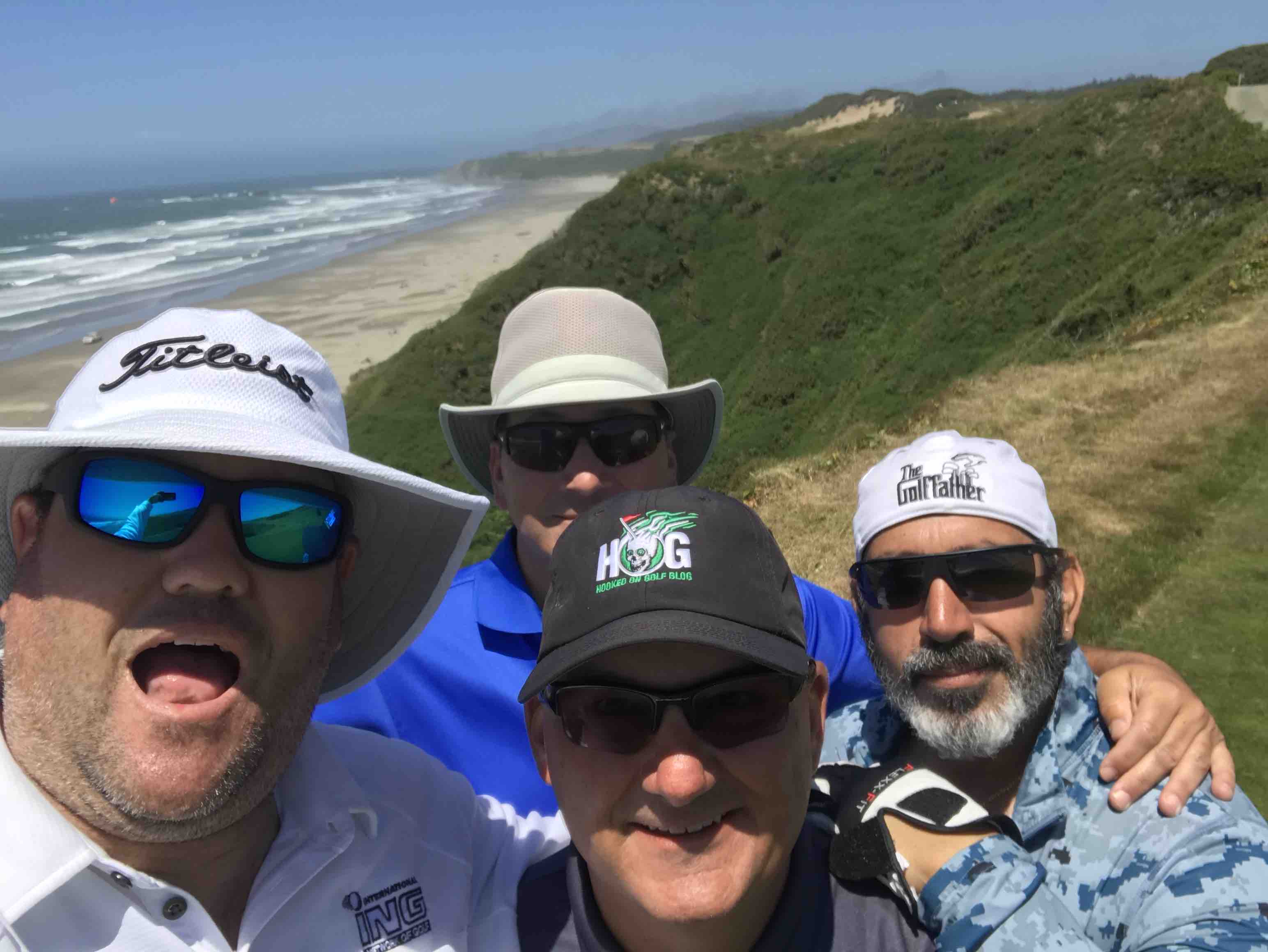 Bandon Selfie Pacific Dunes