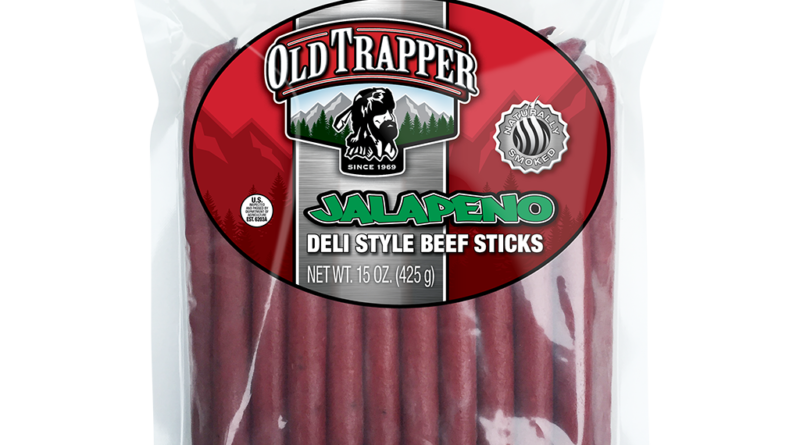 OLD TRAPPER JALAPENO DELI STYLE BEEF STICKS