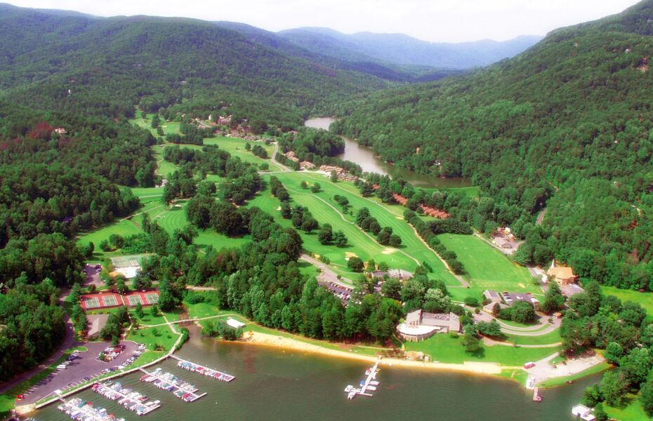 Rumbling Bald on Lake Lure