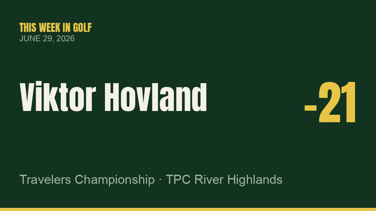 Scottie Scheffler and Viktor Hovland Head to Monday Playoff at 2026 Travelers Championship After Clutch Sunday Finish